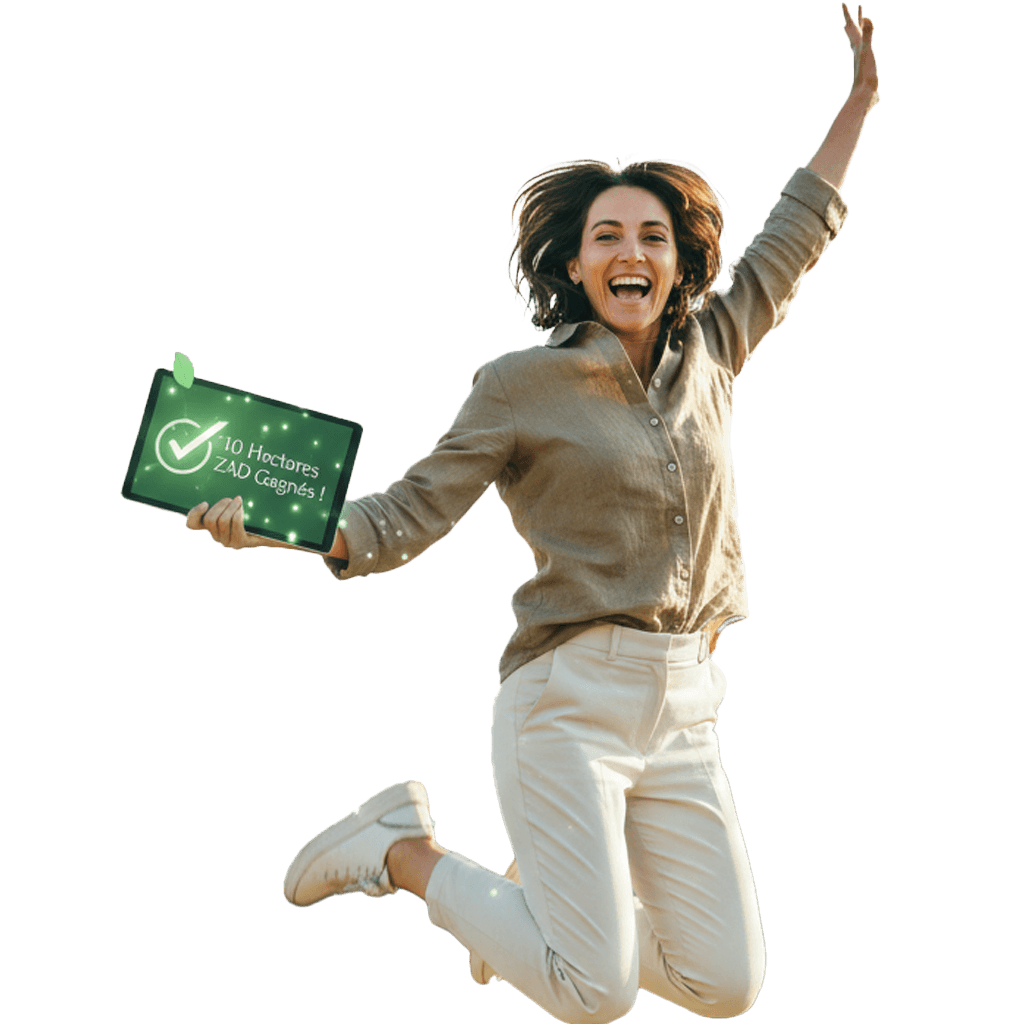 Visualisation de la parcelle à gagner